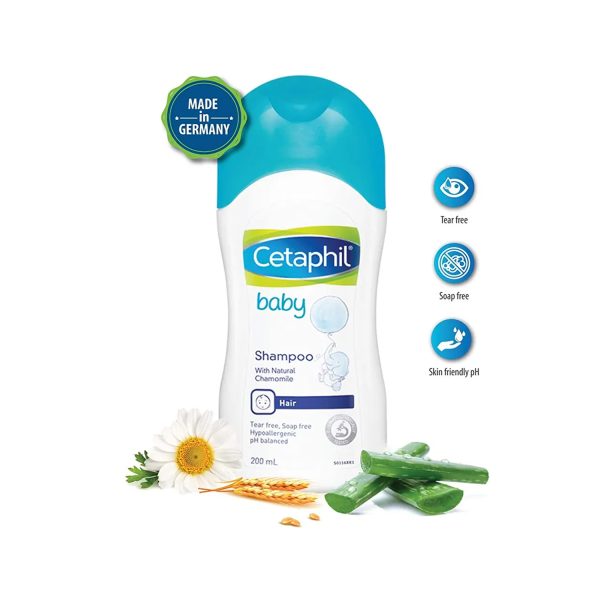 Cetaphil Baby Shampoo With Natural Chamomile (200ml)