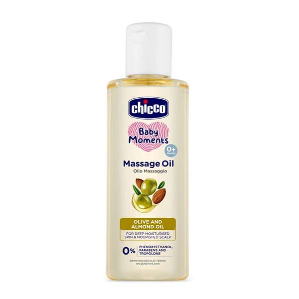 Chicco Baby Moments Massage Oil (200ml)