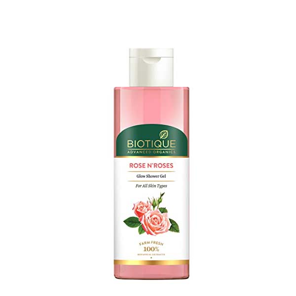 Biotique Advanced Organics Rose N’Roses Glow Shower Gel (200ml)