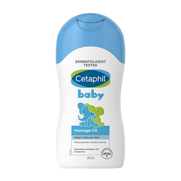 Cetaphil Baby Massage Oil With Shea Butter (200ml)