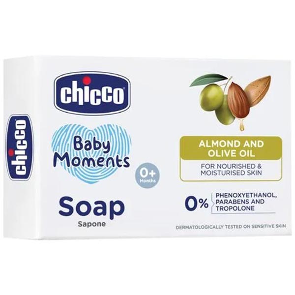 Chicco Baby Moments Soap 75g Pack Of 3