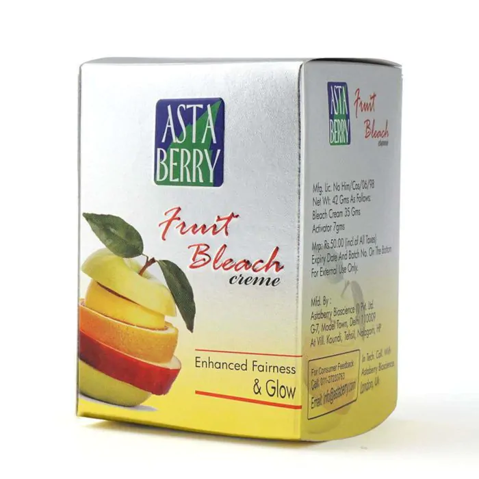 Astaberry Fruit Bleach Cream (Pack of 2)