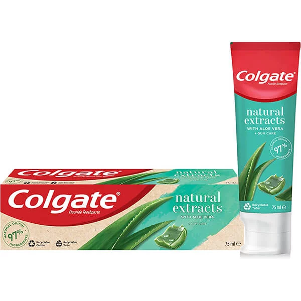 Colgate Natural Extracts Aloe Vera Toothpaste (75ml)