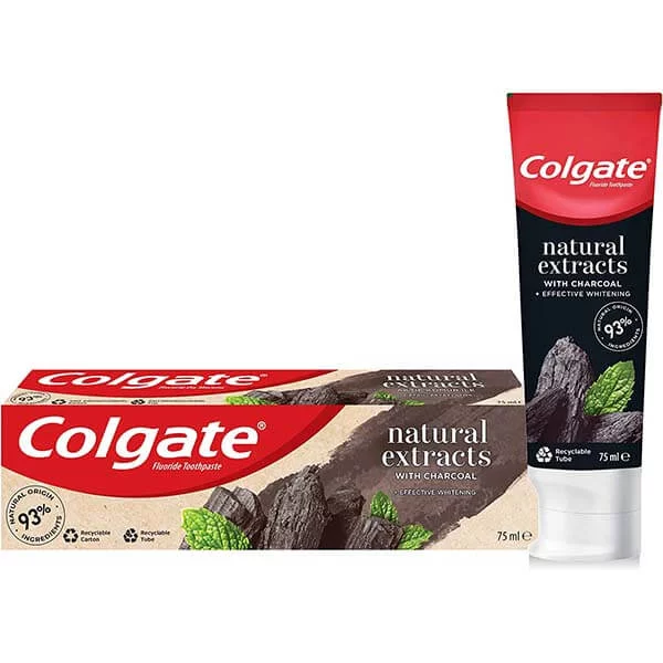 Colgate Natural Extracts Charcoal Toothpaste (75ml)
