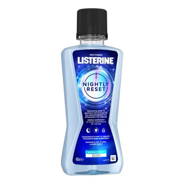 Listerine Nightly Reset Mouthwash (400ml)