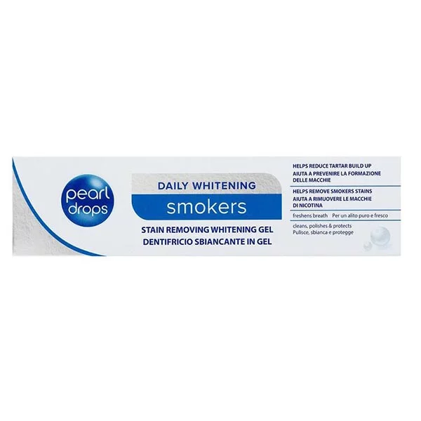 Pearl Drops Smokers Stain Removing Whitening Gel 75ml